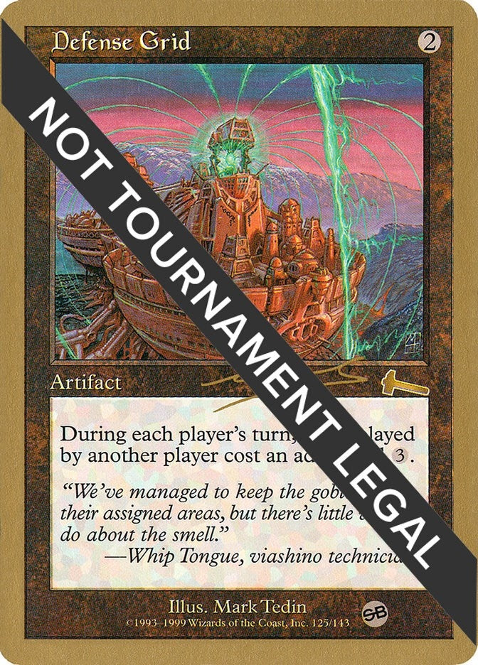 Image for Defense Grid - 2000 Nicolas Labarre (ULG) (SB) (World Championship Decks) - Magic: The Gathering