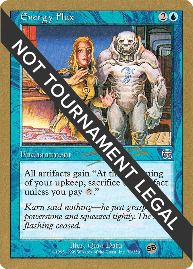 Image for Energy Flux - 2000 Nicolas Labarre (MMQ) (SB) (World Championship Decks) - Magic: The Gathering