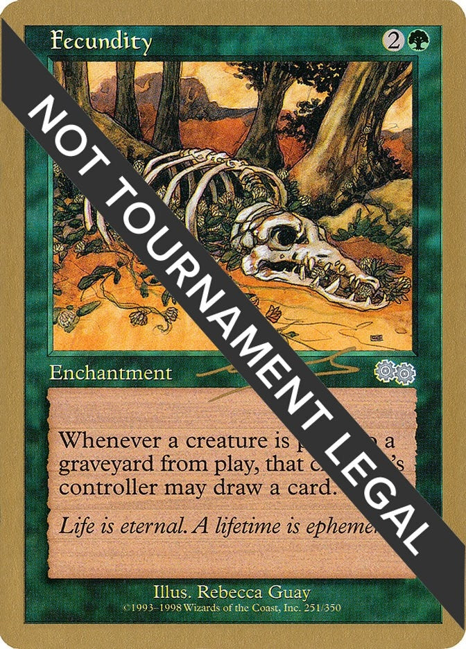 Image for Fecundity - 2000 Nicolas Labarre (USG) (World Championship Decks) - Magic: The Gathering