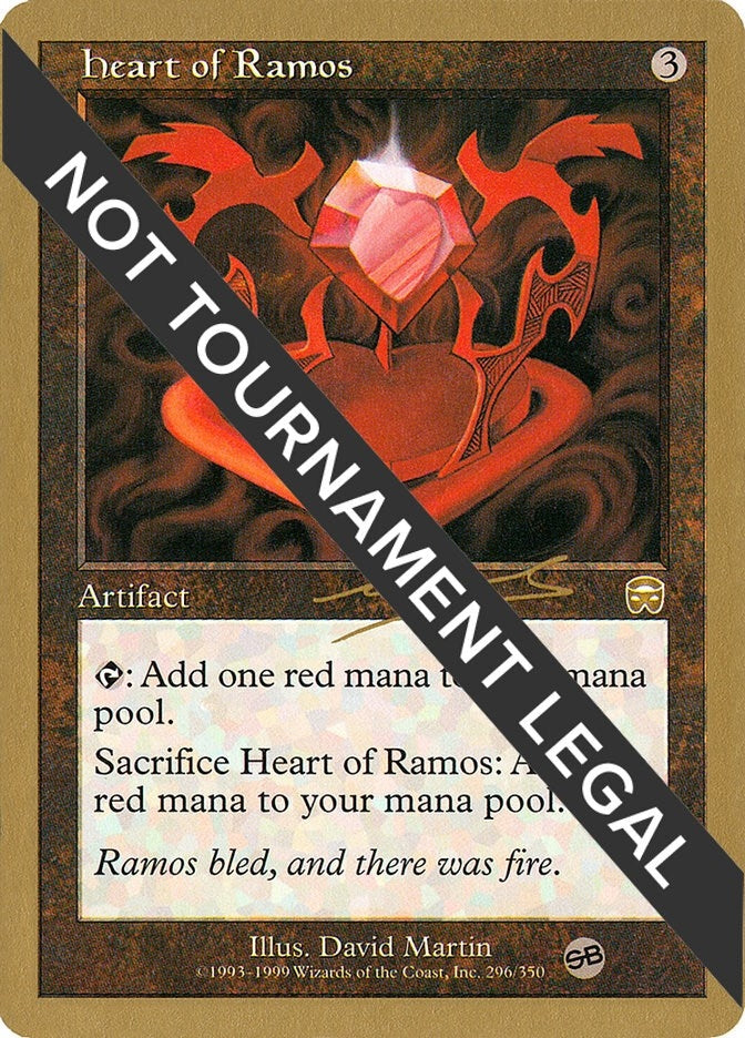 Image for Heart of Ramos - 2000 Nicolas Labarre (MMQ) (SB) (World Championship Decks) - Magic: The Gathering