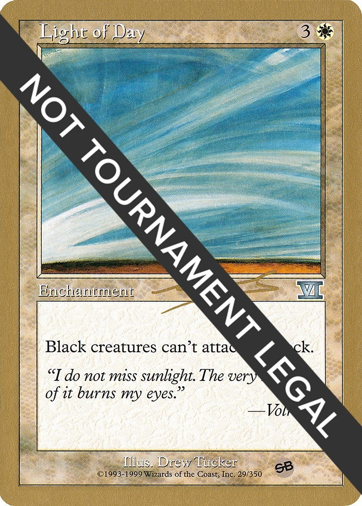 Image for Light of Day - 2000 Nicolas Labarre (6ED) (SB) (World Championship Decks) - Magic: The Gathering