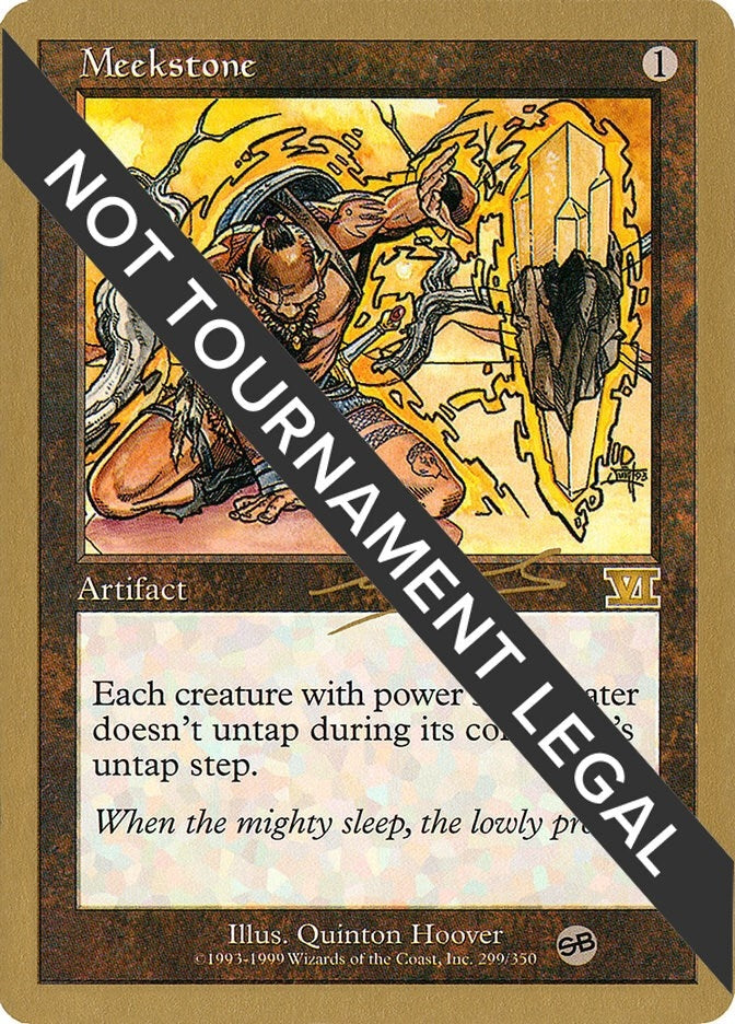Image for Meekstone - 2000 Nicolas Labarre (6ED) (SB) (World Championship Decks) - Magic: The Gathering