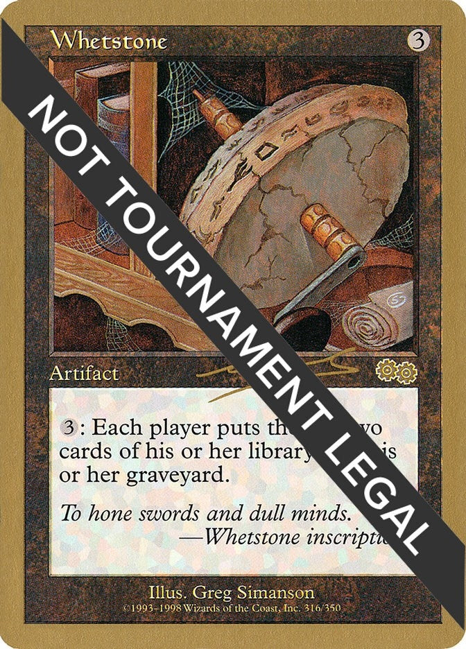 Image for Whetstone - 2000 Nicolas Labarre (USG) (World Championship Decks) - Magic: The Gathering