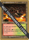 Image for Karplusan Forest - 2000 Janosch Kuhn (6ED) (World Championship Decks) - Magic: The Gathering