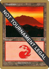 Image for Mountain (343) - 2000 Janosch Kuhn (6ED) (World Championship Decks) - Magic: The Gathering