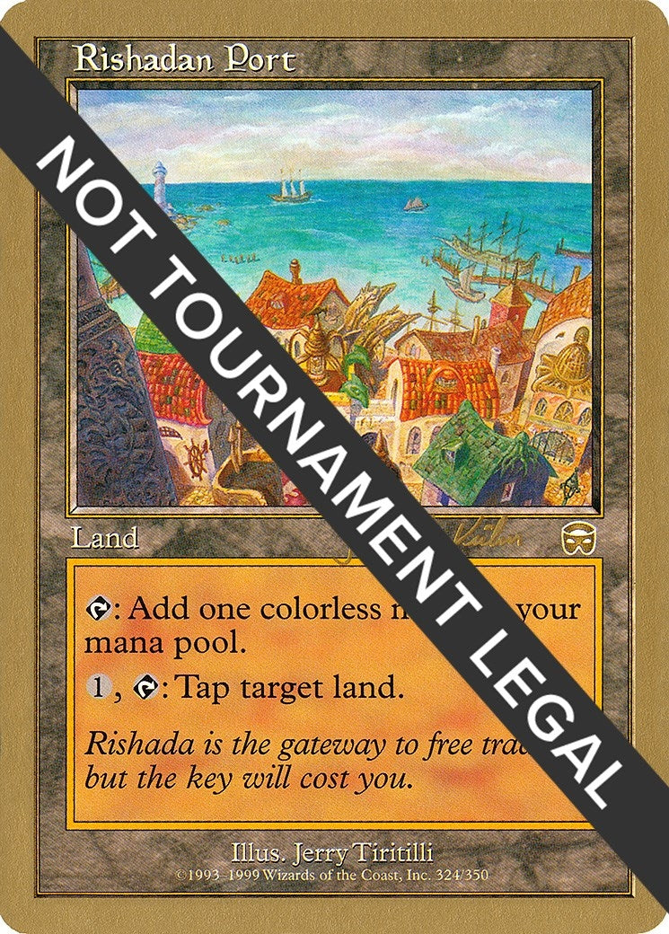 Image for Rishadan Port - 2000 Janosch Kuhn (MMQ) (World Championship Decks) - Magic: The Gathering