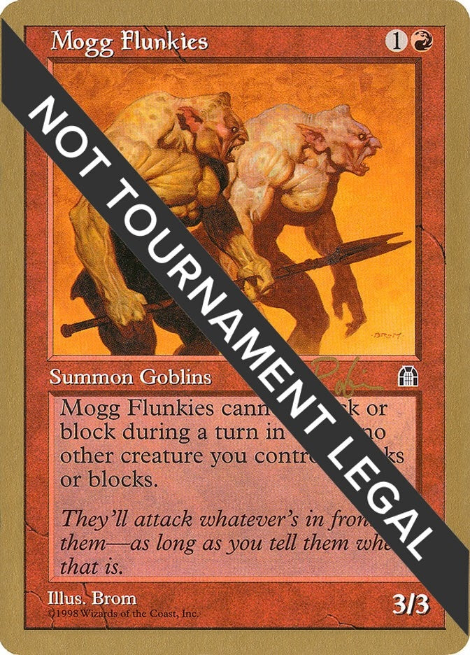 Image for Mogg Flunkies - 1998 Ben Rubin (STH) (World Championship Decks) - Magic: The Gathering
