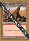 Image for Mountain (Right) - 1998 Ben Rubin (TMP) (World Championship Decks) - Magic: The Gathering