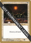 Image for Armageddon - 1998 Brian Hacker (5ED) (SB) (World Championship Decks) - Magic: The Gathering