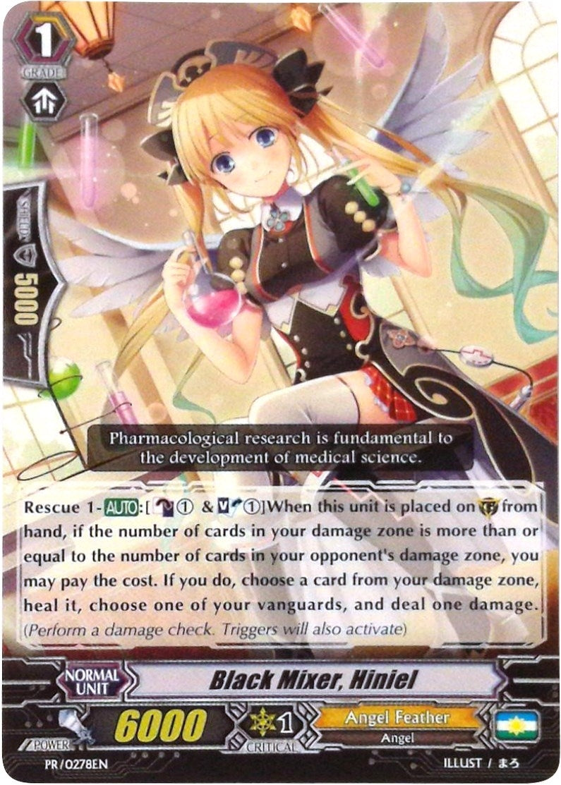 Image for Black Mixer, Hiniel (Promo Cards) (PR/0278EN) - Cardfight Vanguard