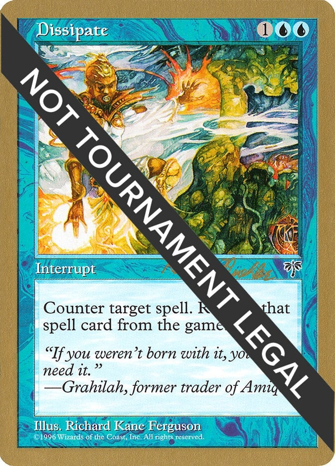 Image for Dissipate - 1998 Randy Buehler (MIR) (World Championship Decks) - Magic: The Gathering