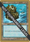 Image for Island (Rocky Path) - 1998 Randy Buehler (TMP) (World Championship Decks) - Magic: The Gathering