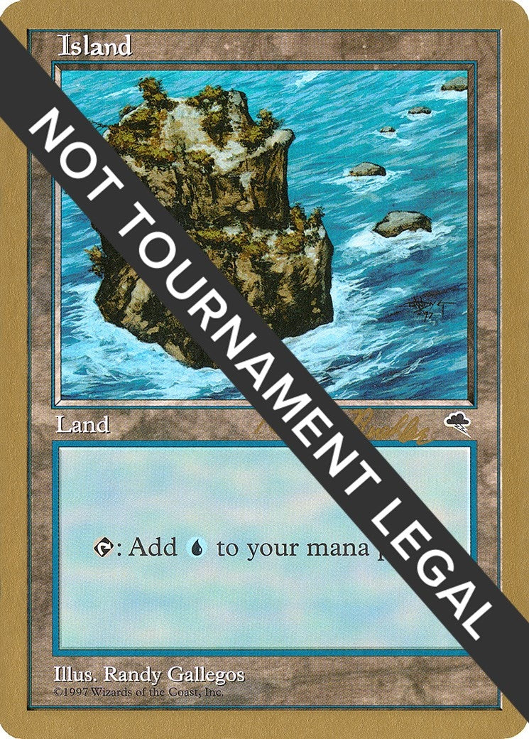 Image for Island (Rocky Path) - 1998 Randy Buehler (TMP) (World Championship Decks) - Magic: The Gathering