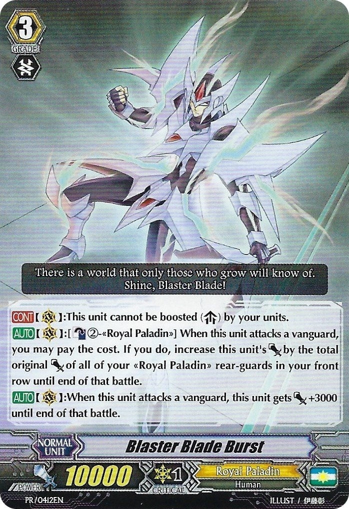 Image for Blaster Blade Burst (Promo Cards) (PR/0412EN) - Cardfight Vanguard