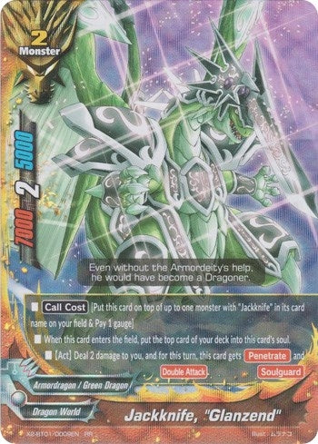 Image for Jackknife, "Glanzend" (Buddy Legends) (X2-BT01/0009EN) - Future Card BuddyFight