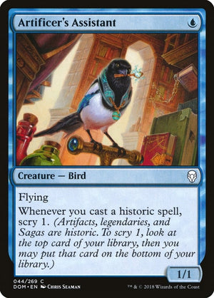 Image for Artificer's Assistant (Dominaria) (44) - Magic: The Gathering