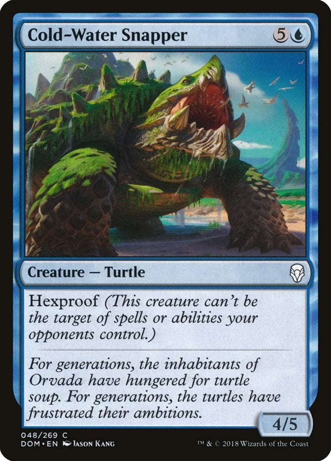 Image for Cold-Water Snapper (Dominaria) (48) - Magic: The Gathering