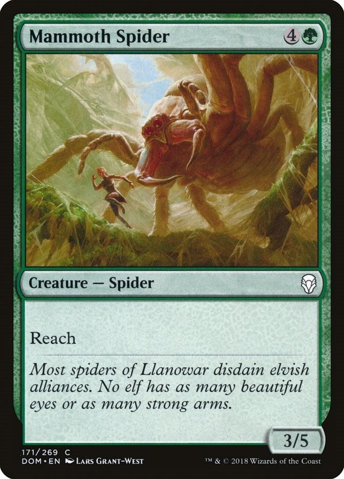 Image for Mammoth Spider (Dominaria) (171) - Magic: The Gathering