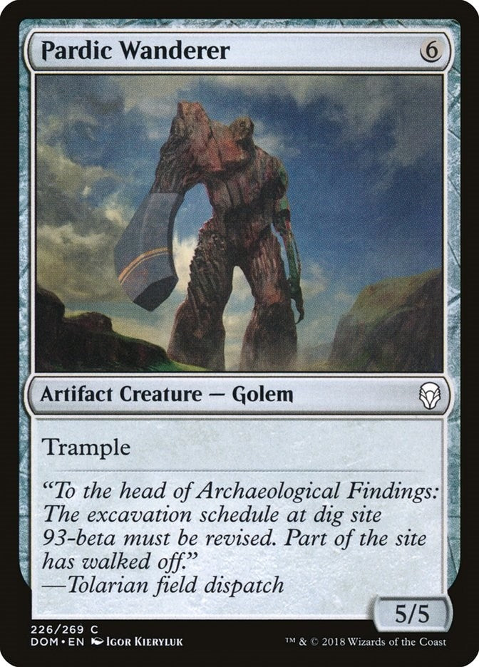 Image for Pardic Wanderer (Dominaria) (226) - Magic: The Gathering