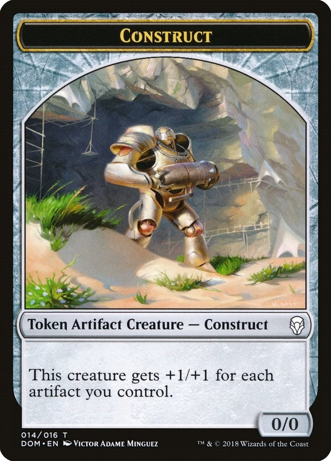 Image for Construct Token (Dominaria) (14) - Magic: The Gathering