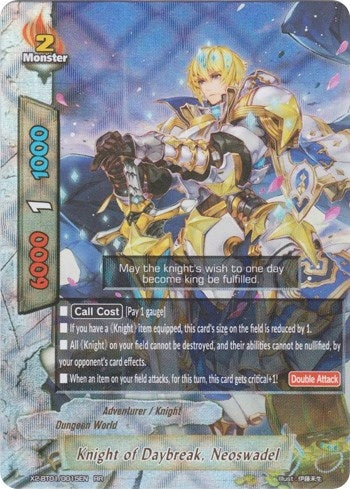 Image for Knight of Daybreak, Neoswadel (Buddy Legends) (X2-BT01/0015EN) - Future Card BuddyFight