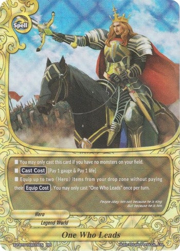Image for One Who Leads (Buddy Legends) (X2-BT01/0016EN) - Future Card BuddyFight