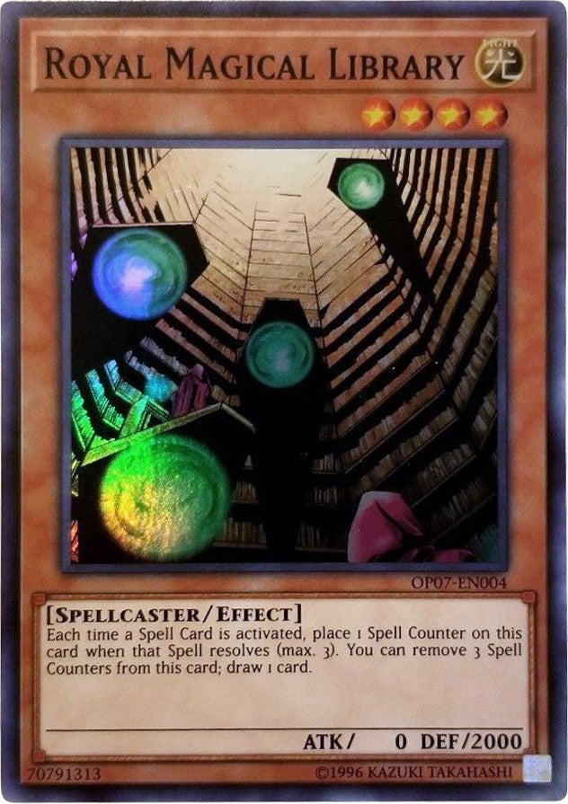 Image for Royal Magical Library (OTS Tournament Pack 7) (OP07-EN004) - YuGiOh
