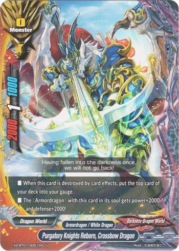 Image for Purgatory Knights Reborn, Crossbow Dragon (Buddy Legends) (X2-BT01/0051EN) - Future Card BuddyFight