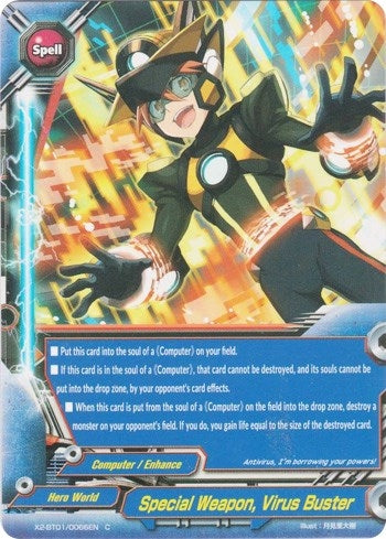 Image for Special Weapon, Virus Buster (Buddy Legends) (X2-BT01/0066EN) - Future Card BuddyFight