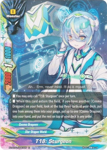 Image for T18: Sturgeon (Buddy Legends) (X2-BT01/0067EN) - Future Card BuddyFight