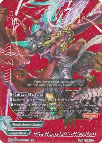 Image for Future Fangs, Barlbatzz Future Cross (BR) (Buddy Legends) (X2-BT01/BR01EN) - Future Card BuddyFight