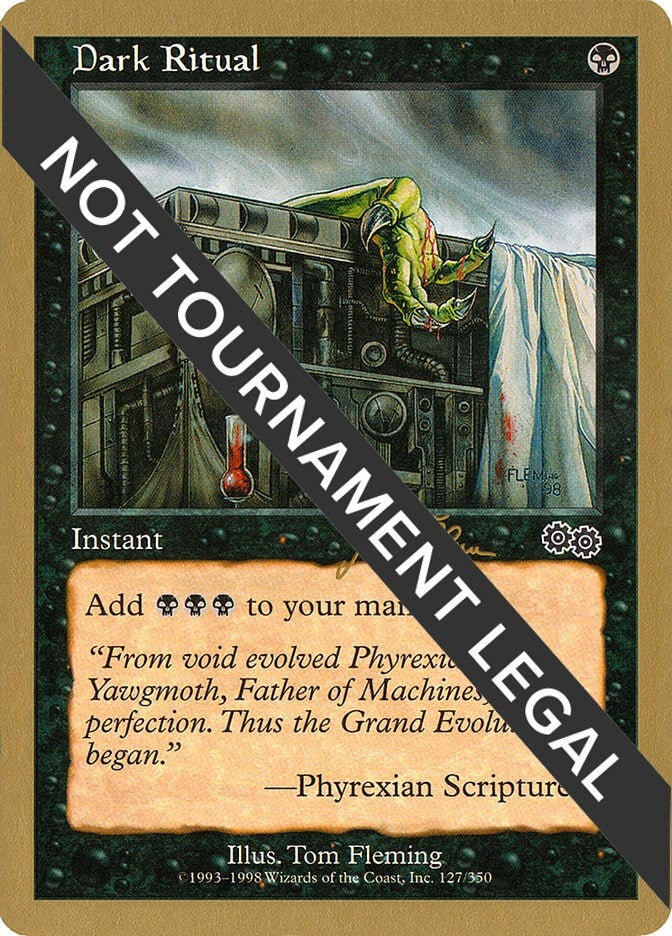 Image for Dark Ritual - 1999 Jakub Slemr (USG) (World Championship Decks) - Magic: The Gathering