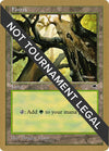 Image for Forest (Skyward) - 1999 Matt Linde (TMP) (World Championship Decks) - Magic: The Gathering