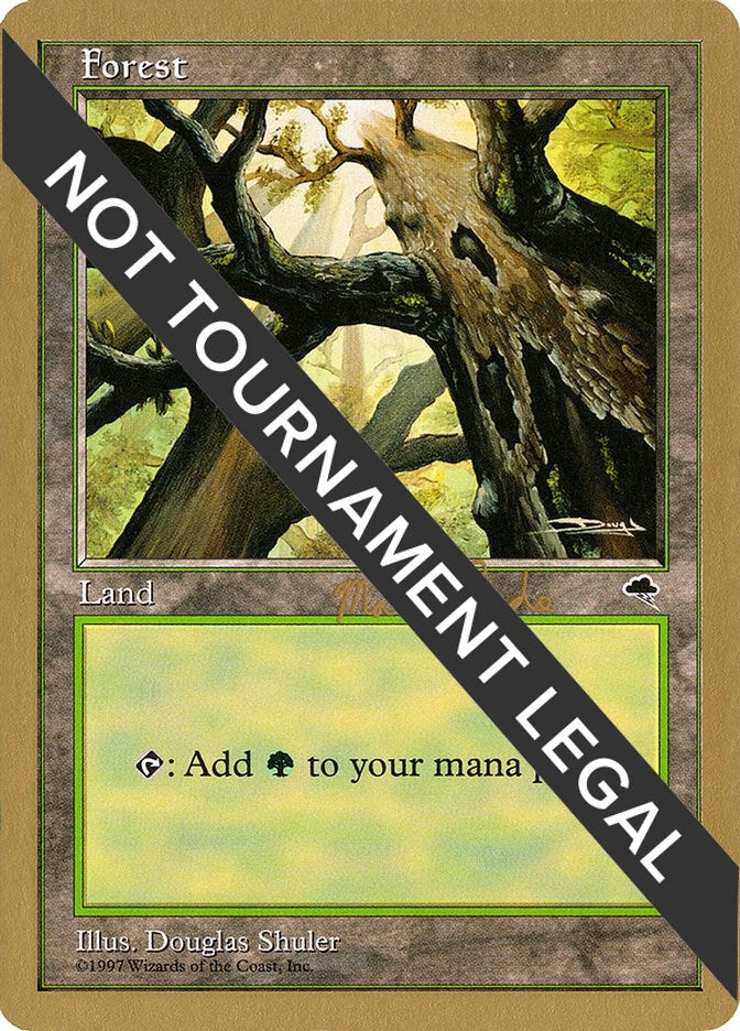 Image for Forest (Skyward) - 1999 Matt Linde (TMP) (World Championship Decks) - Magic: The Gathering