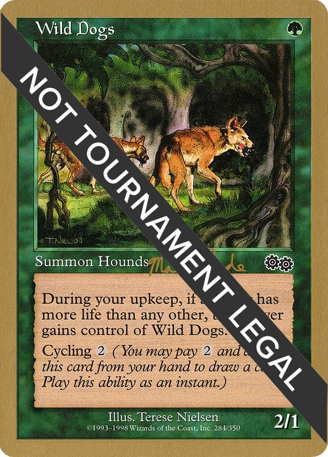 Image for Wild Dogs - 1999 Matt Linde (USG) (World Championship Decks) - Magic: The Gathering
