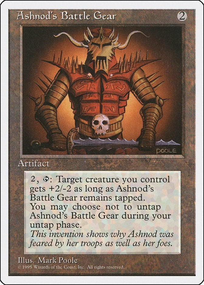 Image for Ashnod's Battle Gear (Fourth Edition) - Magic: The Gathering
