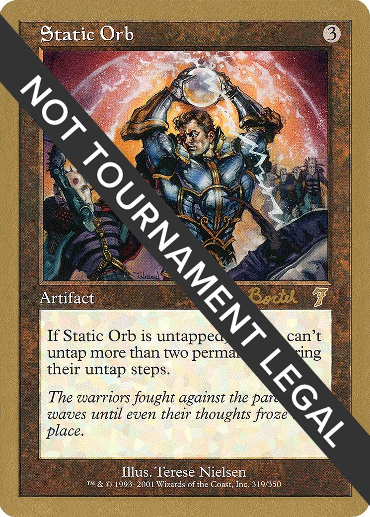 Image for Static Orb - 2001 Alex Borteh (7ED) (World Championship Decks) - Magic: The Gathering