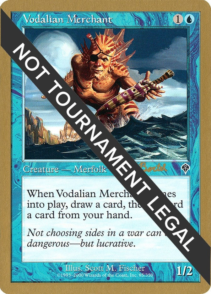 Image for Vodalian Merchant - 2001 Alex Borteh (INV) (World Championship Decks) - Magic: The Gathering