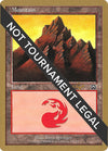 Image for Mountain (343) - 2001 Jan Tomcani (MMQ) (World Championship Decks) - Magic: The Gathering