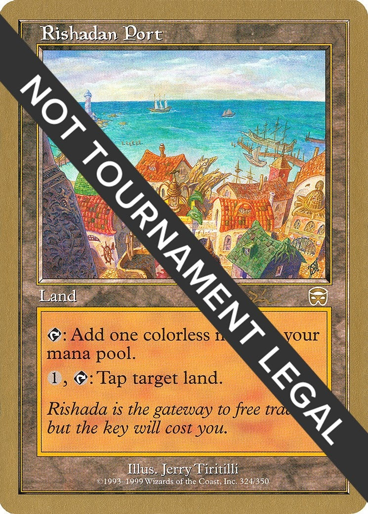 Image for Rishadan Port - 2001 Jan Tomcani (MMQ) (World Championship Decks) - Magic: The Gathering
