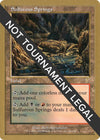 Image for Sulfurous Springs - 2001 Jan Tomcani (7ED) (World Championship Decks) - Magic: The Gathering