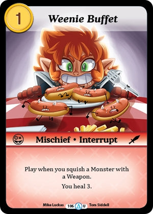 Image for Weenie Buffet (Season 1) (106) - Munchkin CCG