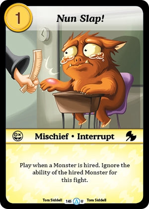 Image for Nun Slap! (Season 1) (145) - Munchkin CCG