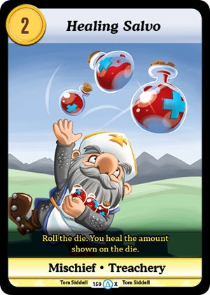 Image for Healing Salvo (Alt 1) (Season 1) (150) - Munchkin CCG
