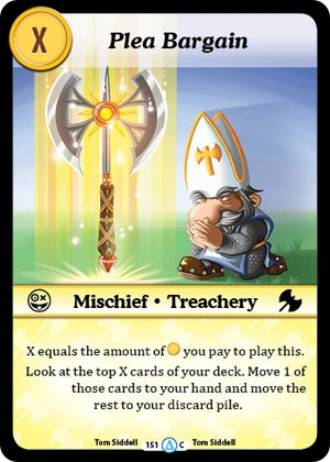 Image for Plea Bargain (Season 1) (151) - Munchkin CCG