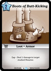 Image for Boots of Butt-Kicking (Alt 1) (Season 1) (18) - Munchkin CCG