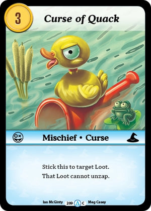 Image for Curse of Quack (Season 1) (209) - Munchkin CCG