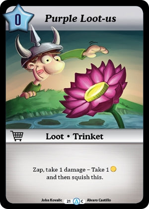 Image for Purple Loot-us (Season 1) (21) - Munchkin CCG
