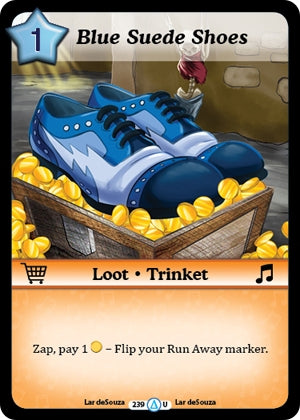 Image for Blue Suede Shoes (Season 1) (239) - Munchkin CCG