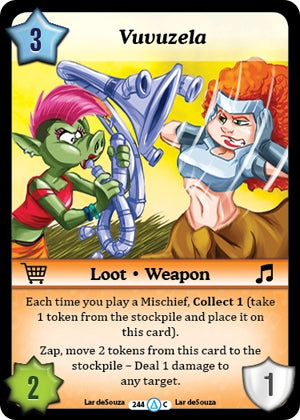 Image for Vuvuzela (Season 1) (244) - Munchkin CCG